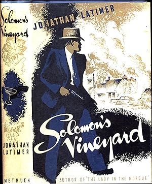 Solomon's Vineyard (AUTHENTIC FIRST HARDCOVER PRINTING OF THE HARD-TO-FIND HARDBOILED DETECTIVE E...