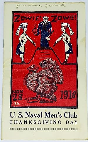 [PROGRAM] [US NAVY] Zowie! Zowie! U.S. Naval Men's Club THANKSGIVING DAY