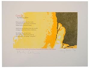 Cancer (Signed Broadside First Edition)