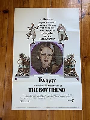 The Boy Friend One Sheet 1971 Twiggy, Christopher Gable