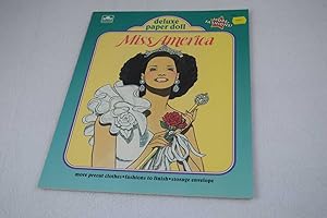 Miss America Deluxe Paper Doll - Uncut (Golden Book #1693)