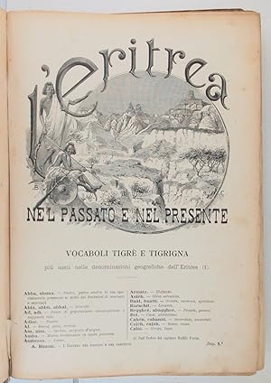 L'Eritrea nel passato e nel presente per Achille Bizzoni