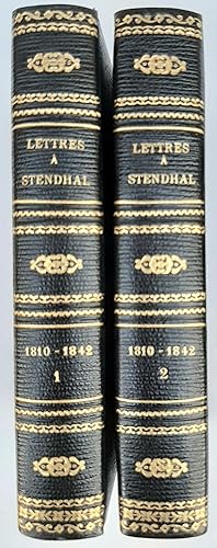 Lettres à Stendhal de 1810 à 1842