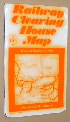 Railway Clearing House Map: West of England, 1918