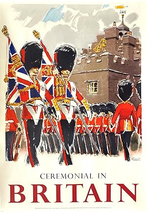 Original Vintage Poster: Ceremonial in Britain (1955)