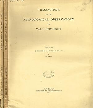 Transactions of the astronomical observatory of Yale University. Vol.16, 17, catalogue of 8248 st...