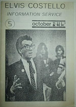 Elvis Costello Information Service #5. October 1982