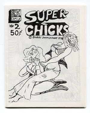 Superchicks #2 1976- Bobby Sommerkamp- underground comix