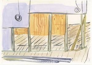 Noa Charuvi Passage Israel Painting Postcard