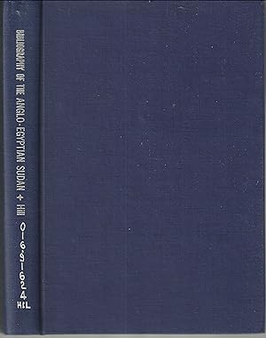 A Bibliography of the Anglo-Egyptian Sudan, from the Earliest Times to 1937.