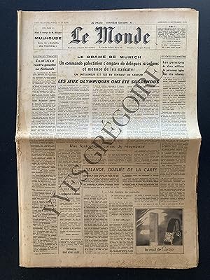 LE MONDE-N°8598-MERCREDI 6 SEPTEMBRE 1972-JULES CHERET