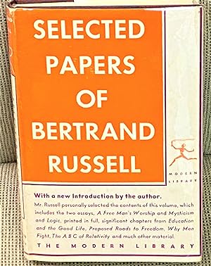 Selected Papers of Bertrand Russell