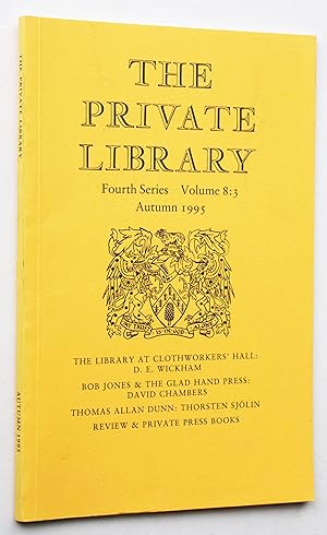 The Private Library Fourth Series Volume 8:3
