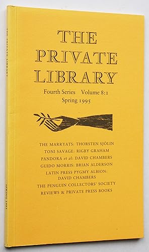 The Private Library Fourth Series Volume 8:1