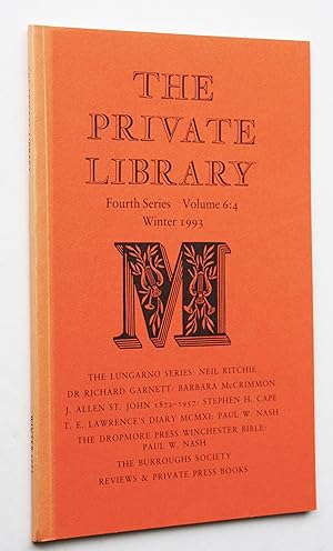 The Private Library Fourth Series Volume 6:4