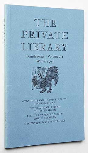 The Private Library Fourth Series Volume 7:4