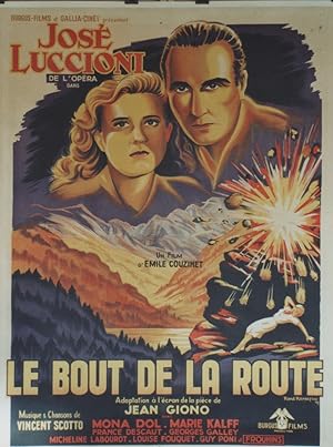 "LE BOUT DE LA ROUTE" / Réalisé par Emile COUZINET en 1949 d'après la pièce de Jean GIONO avec Jo...