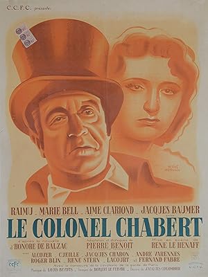 "LE COLONEL CHABERT" / D'après la nouvelle d'Honoré de BALZAC / Réalisé par René LE HENAFF en 194...