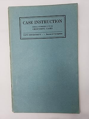 Case Instruction: Serial Numbers 11-20 Grounding Cases