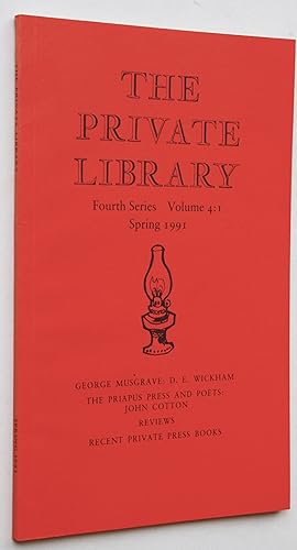 The Private Library Fourth Series Volume 4:1