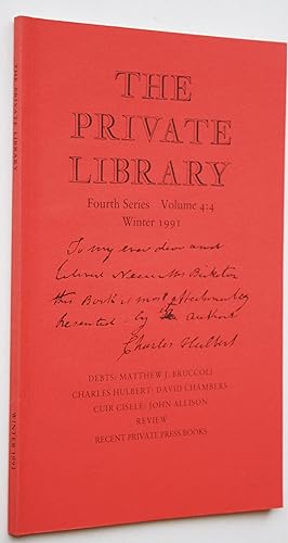 The Private Library Fourth Series Volume 4:4