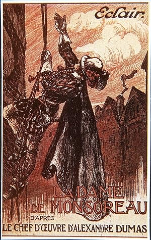"LA DAME DE MONSOREAU (Emile CHAUTARD 1913)" Réalisé par Emile CHAUTARD d'après l'oeuvre d'Alexan...