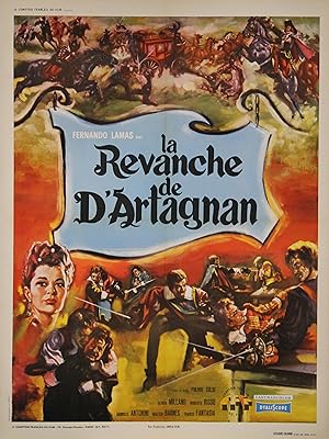 "LA REVANCHE DE D'ARTAGNAN" Réalisé par Fulvio TULUI en 1963 avec Fernando LAMAS, Gloria MILLAND,...