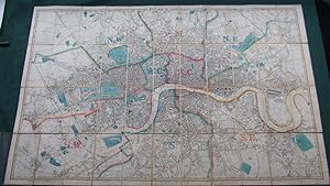 Smith's New Map of London and Environs.