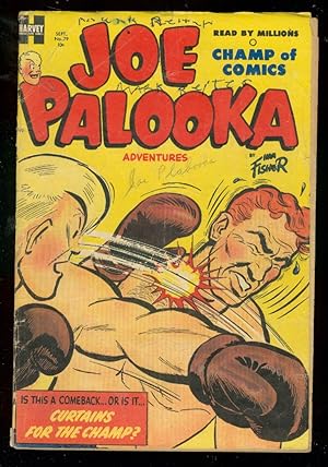 JOE PALOOKA #79 1953-HARVEY COMICS-HAM FISHER-BOXING CV G/VG