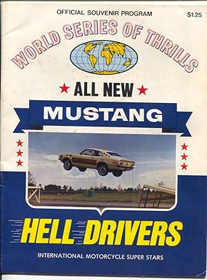 World Series of Thrills Mustang Hell Drivers Auto Thrill Show Program 4/2001-Stephen Ladd-FN