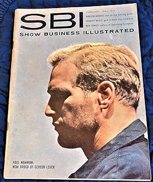Show Business Illustrated, February 1962, Paul Newman cover, Marilyn Monroe article