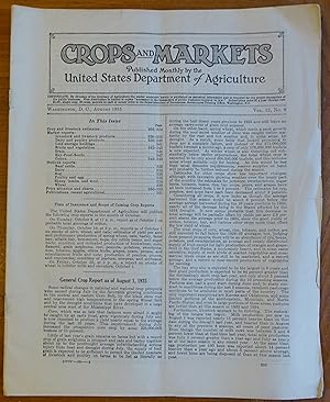 Crops and Markets - Vol. 12 No. 8 August 1935