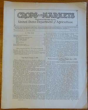 Crops and Markets - Vol. 13 No. 1 January 1936