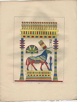 Panthéon Égyptien, collection des personnages mythologiques de l'ancienne Égypte, d'après les mon...