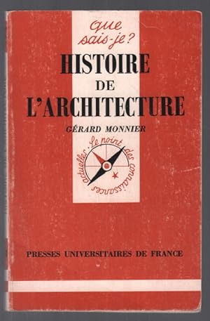 Histoire de l'architecture (que sais je ?)