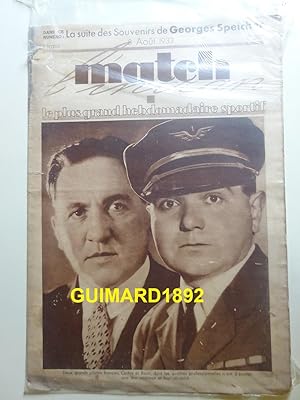 Match Intran n°361 8 août 1933