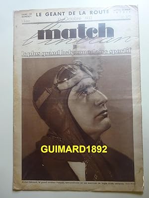 Match Intran n°370 10 octobre 1933