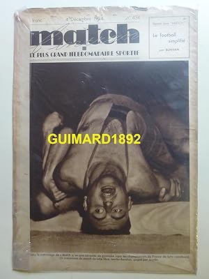Match Intran n°434 4 décembre 1934