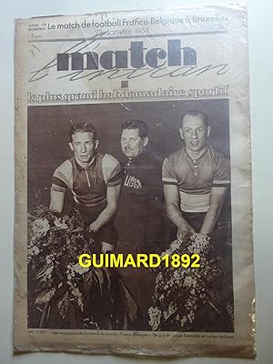 Match Intran n°385 23 janvier 1934