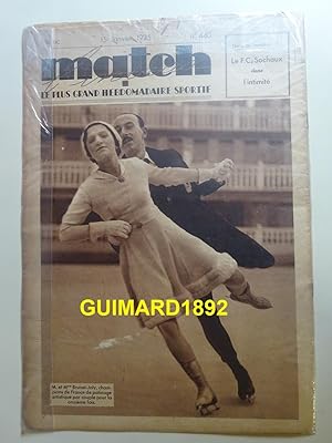 Match Intran n°440 15 janvier 1935