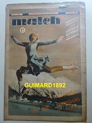 Match Intran n°501 18 février 1936