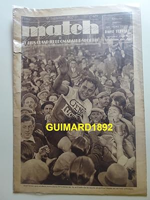 Match Intran n°479 17 septembre 1935
