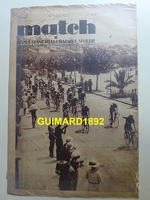 Match Intran n°469 19 juillet 1935