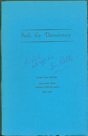 Safe for Democracy
