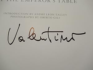 Valentino: At The Emperor's Table (Signed By Valentino)
