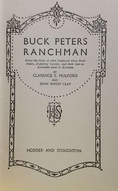 Buck Peters Ranchman