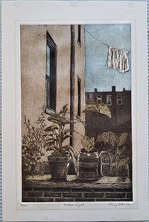 October Light (color etching) SIGNED Limited Ed.)
