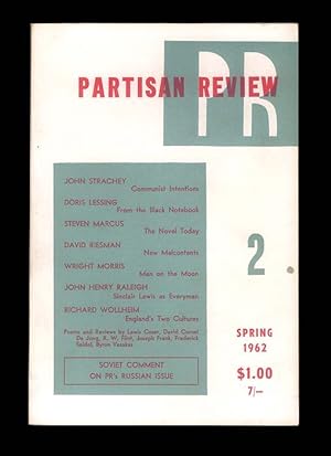 Partisan Review, Spring 1962 Issue, Containing John Strachey, Doris Lessing, David Riesman, Wrigh...