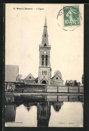 Carte postale Mesnil-Esnard, L`Eglise
