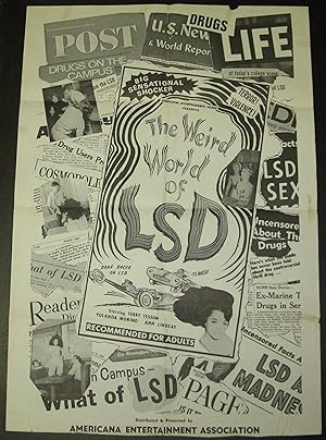 The Weird World of LSD [original one-sheet movie poster]